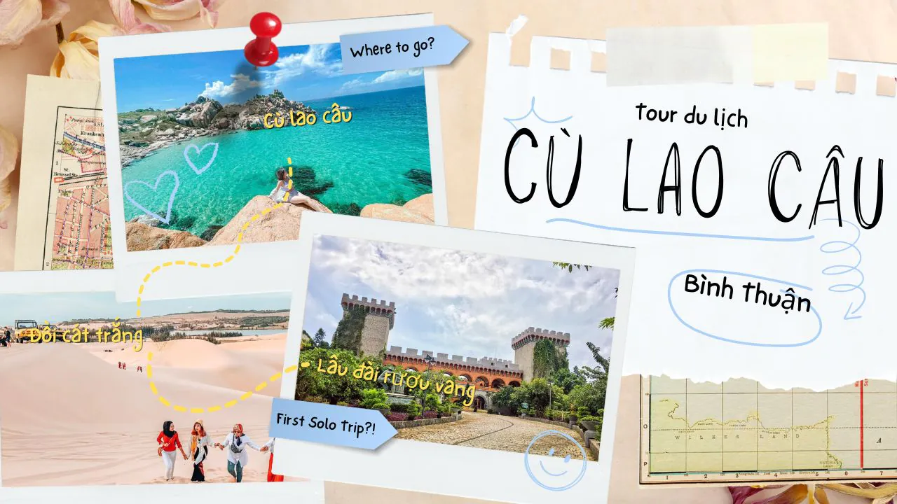 Tour Du Lịch Cù Lao Câu - Khám Phá 3 Điểm Đến Tuyệt Vời Tại Bình Thuận